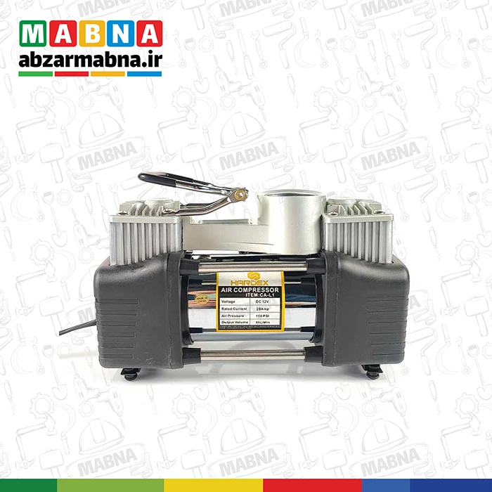 کمپرسور باد فندکی دو سیلندر آداپتور هاردکس