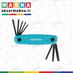 ست آلن چاقویی 8 عددی ورک پرو مدل WP222033