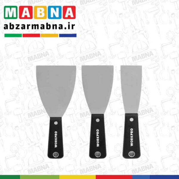 ست 3 عددی کاردک بتونه ورک پرو مدلwp204305 - Image 1
