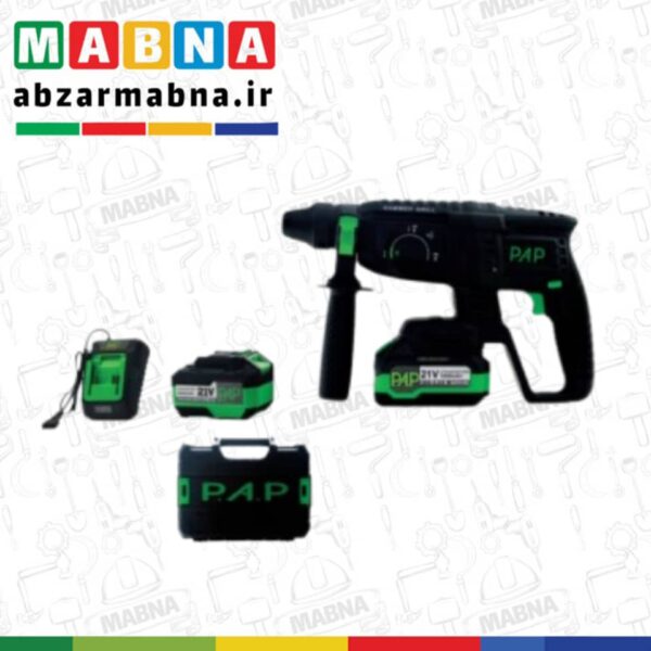 بتن کن سه کاره شارژی براشلس 21ولت پی ای پی مدلBRH-253 - Image 1
