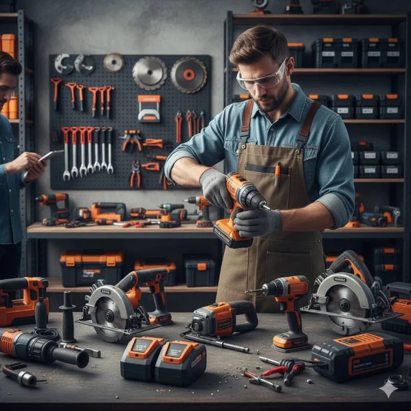 آشنایی با ابزار برقی و شارژی